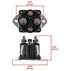 28-4210 284210 Starter Solenoid For Toro 12004 1600 Twister Utility 2002-2004