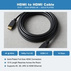 Hdmi Cable 10ft 4k High Speed Hdmi To Hdmi Cord For Hdtv Ps5 Xbox Roku Monitor