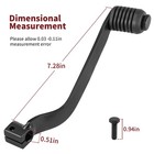 Shifter Shift Lever Pedal Black For Honda Fourtrax 300 Trx300 Trx300fw 1988-2000