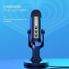 Podcast Microphone Studio Professional Condenser Sound  For  Pc Laptop Msn Skype