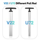 Telescopic Handle Replacement Parts For 28  Samsonite V22   U72 Trolley Luggage