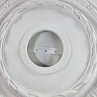 Ornate Composite Ceiling Medallion 16in Round Architectural Bead And Decor