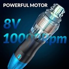 Tattoo Pen Machine Kit Needles Cartridge Ink Wireless Rotary Gun Power Supply