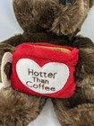 Dan Dee Brown Bear Plush 12 Inch Hotter Than Coffee Stuffed Animal Toy