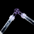Two-way Suction Tube Syringe Flush Adapter Plug Valve For Clinical Hospital Luer