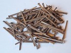 100 Antique 2  Square Head Cut Nails Rusty Patina Primitive Unused Old Stock