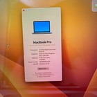 Apple Macbook Pro 13  2017  touch Bar I5 8gb Ram 512gb Ssd Silver - Fair Cond