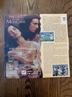 The Last Of The Mohicans - Laserdisc - Special Widescreen Edition Free Shipping
