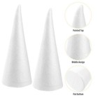 6 Pcs Decorative Cones Foam Child Toddler Shapes Craft For Centerpieces