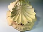 Great Pair Of 2 Vintage Shell Shaped Plater Corbels Ornate Book Ends White 8x10