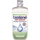 4 Pack Biotene Dry Mouth Gentle Oral Rinse Mild Mint 16 Ounces Each