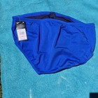 Speedo Men Royal Blue Essential Endurance Swim Bikini Brief Swimwear Size 40 Nwt