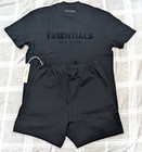Fear Of God Essentials  stretch Limo  Oversized Loose Tee   Short  L  Size Set