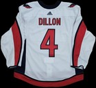 Washington Capitals  20- 21 Brenden Dillon Game Worn Away Jersey  Size 58 