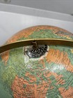 Vtg 1940s Replogle 12 Inch Reference Globe With Metal Base Gustav Brueckmann
