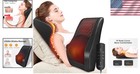 Perfect Gift  3d Massage Pillow With Dual Heating For Pain Relief And Relaxation