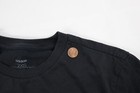 Adidas Boys Youth Size 2xs Big Logo Black Short Sleeve T-shirt Tee