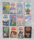 Doctor Who Vintage Paperback Books Lot Of 12 Target Classic Sci-fi Tv