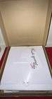 Nib White Wedding Shower Party Money Envelope Card Box Pink Roses W    Lock   Key