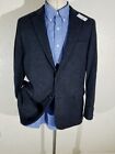 42r Brooks Brothers Gray Black Regent Fit Knit Wool Tweed Cardigan Jacket Blazer