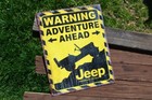 Jeep Adventure Tin Metal Sign - Rubicon Recon - 4 X 4 - Cj - Willys - Wrangler