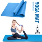Thick Gym Exercise Mat Yoga Mat Pilates Workout Pad Non Slip Home Class Fitness
