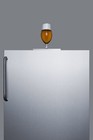 Summit Sbc54osbiadank 24 w 5 5 Cu  Ft  Built-in Beer Kegerator - Stainless Steel