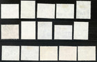 Mauritius 1953-54 Full Pictorial Set Scott 251-265  Sg 293-306  Used  Qeii
