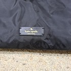 Kate Spade Black Tri Fold Up Baby Changing Pad Mat Clean Nylon