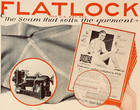 1924 Willcox   Gibbs Sewing Machine Advertisement Hanes Wear Antique Print Ad