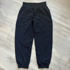 Athleta Girl Xxl 16 Run Free Cargo Joggers Black Athleisure Comfy