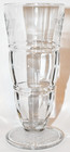 Steak  n Shake Embossed Milkshake Sundae Glasses 8 5  X 3 5  Clear Ice Cream