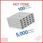 Swingline Staples  Heavy Duty  1 4  Length  25 Sheet Capacity  100 strip  5000 b