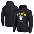 Newest Men s Black Salute To Service Sideline Therma Pullover Hoodie Sweatshirt