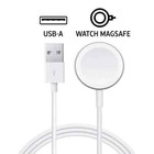 2 Pack Apple Watch Magnetic Charging To Usb-a Cable  1m   White A2256  Plastic