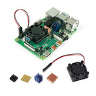 Aluminum Heat Sink Single Cooling Fan For Raspberry Pi 4 3b  3b 2b