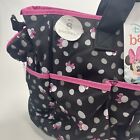 Disney Baby Minnie Mouse  8 Pockets Diaper Bag 4 Piece Set 19 large Nwt