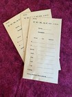 Texaco Fuel Delivery Driver Collection Envelope