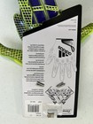 Adidas Adizero 12 Football Gloves Large Green Purple Receiver Grip Adult Nwt