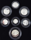 2009 Uk Royal Mint Silver Proof 12-coin Set Ph55