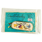Erica Wilson Crewel Kit Eyeglass Case Floral Butterfly Vintage Embroidery Nos