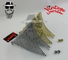 Vintage Lowrider 20  Square Twisted Frame Bottom Insert Chrome Or Gold 