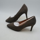New Cole Haan Women s 6 5 Grand Ambition Pumps 3  Heels  Morel Suede  Brown