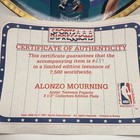 Sports Impressions Alonzo Mourning Hornets Nba Plate 8 5  Le  651 Coa