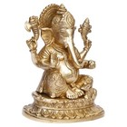 Brass Ganesh Bhagwan Idol Ganesha Statue Ganpati Murti For Home Entrance 8 5 h