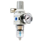 1 4  Npt Air Filter Pressure Regulator   Water Separator With Gauge - Compressor