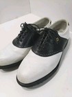 Footjoy Classics Leather Teaching Spikeless Golf Shoes Women s 7 B Waterproof Fj
