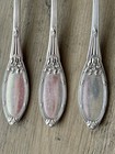 3 Marie Antoinette By Boulenger French Silverplate Dinner Forks 8 5    Louis Xvi