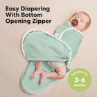 Baby Swaddle Sleep Sacks With Zipper - 3-pack Swaddles For Newborns 3-6 Mont   