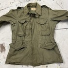 Vintage 40s Ww2 M-1943 M43 Field Jacket Coat Mens 34s Us Army Military Usgi